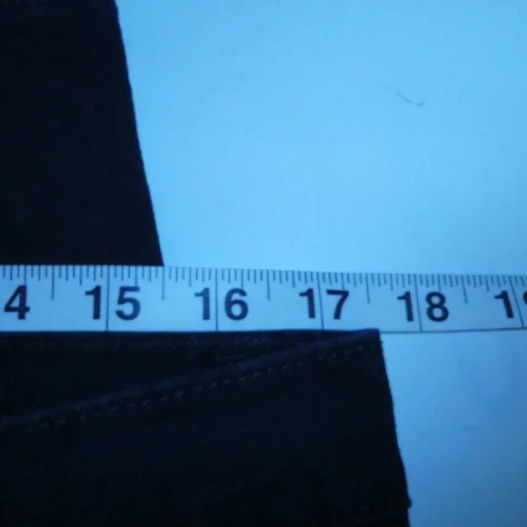 Levis 550 Women Bootcut Relaxed Stretch Jeans - Black - Picture 7 of 11